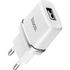 Зарядний пристрій HOCO C11 charger set (iP cable) White (6957531047735) зображення 2