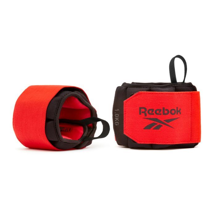 Утяжелитель Reebok Flexlock Wrist Weights чорний, червоний RAWT-11260 0.5 кг (885652017176) изображение 8
