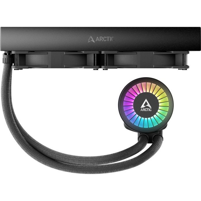 Система жидкостного охлаждения Arctic Liquid Freezer III - 280 A-RGB Black (ACFRE00143A) изображение 3