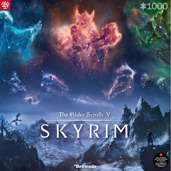 Пазл GoodLoot The Elder Scrolls V – Skyrim 1000 элементов (5908305246763) изображение 2