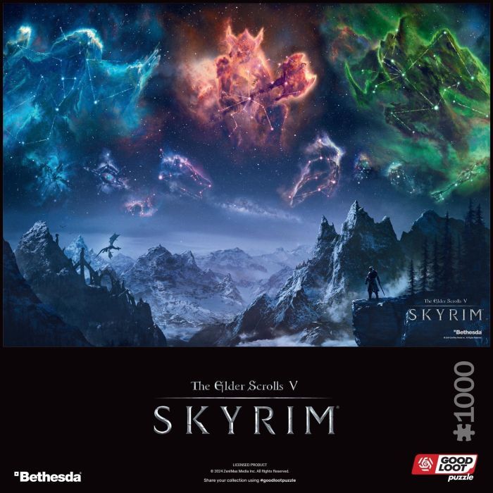 Пазл GoodLoot The Elder Scrolls V – Skyrim 1000 элементов (5908305246763) изображение 5