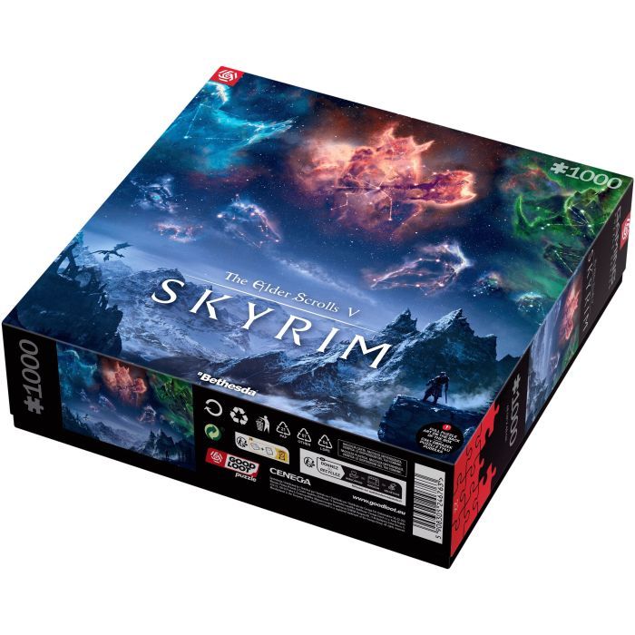 Пазл GoodLoot The Elder Scrolls V – Skyrim 1000 элементов (5908305246763) изображение 7