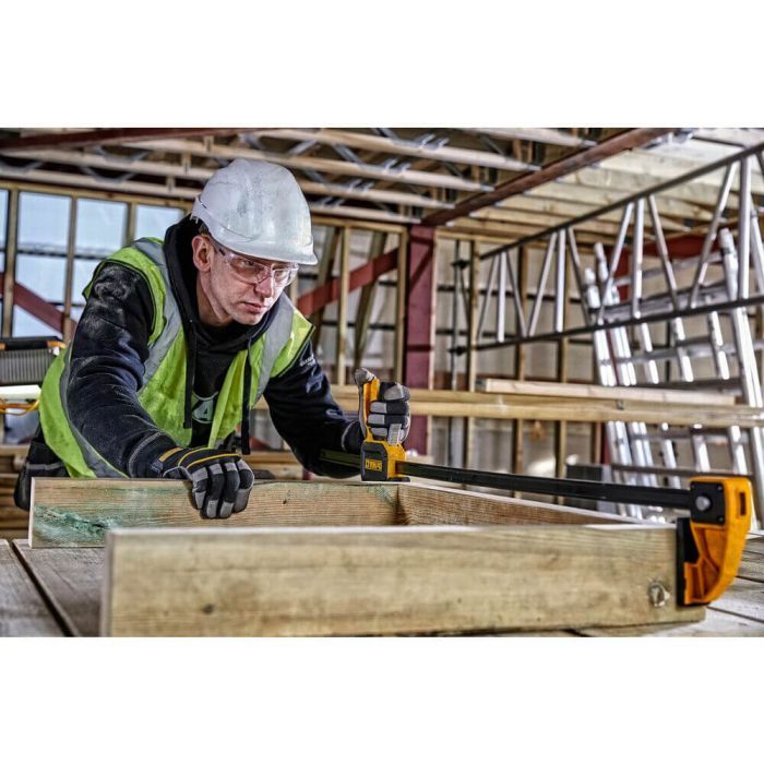 Струбцина DeWALT "XL" триггерная (быстрозажимная), 900 мм, давление 270 кг. (DWHT0-83187) изображение 3