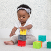 Развивающая игрушка Infantino силиконовые кубики Посчитай зверушек (206711) изображение 2