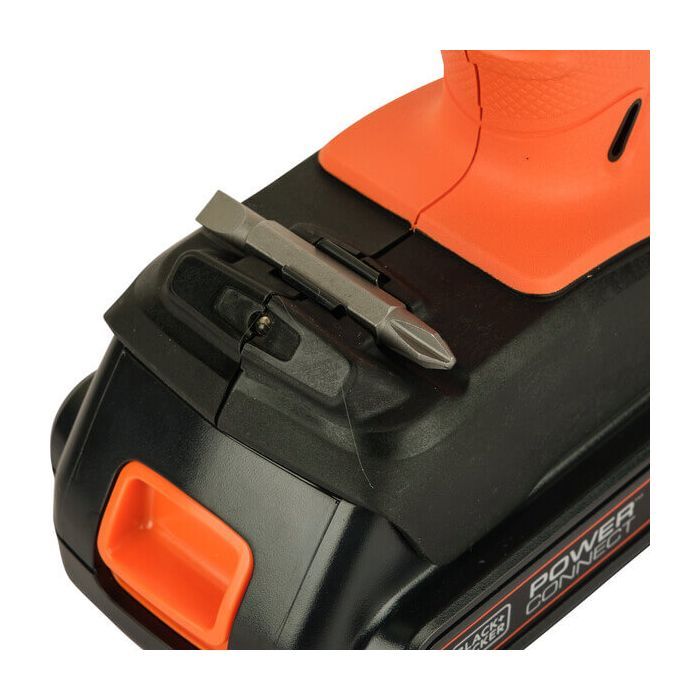Шуруповерт Black&Decker 18 В Li-Ion, 1.5Ah, 600 об/мин, 1,2 кг (BCD001C1) изображение 10
