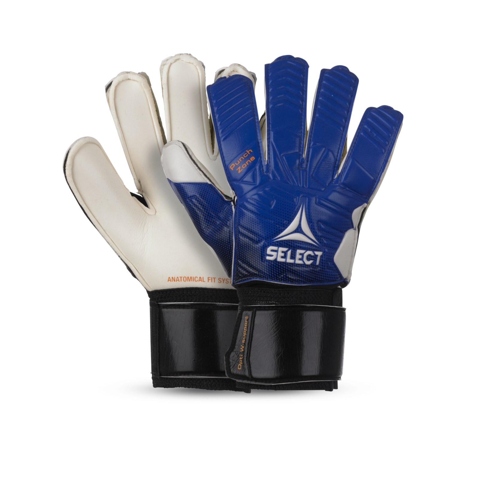 Вратарские перчатки Select Goalkeeper Gloves 03 601072-373 Youth синій, білий Діт 7 (5703543316373)