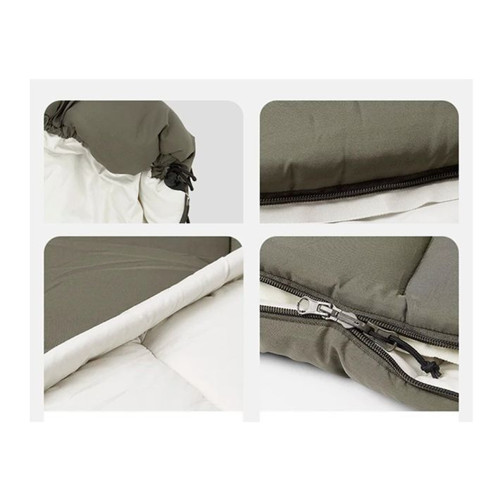 Спальний мішок Naturehike LD150 CNK2300SD016 бежевий (6976023921766) зображення 4