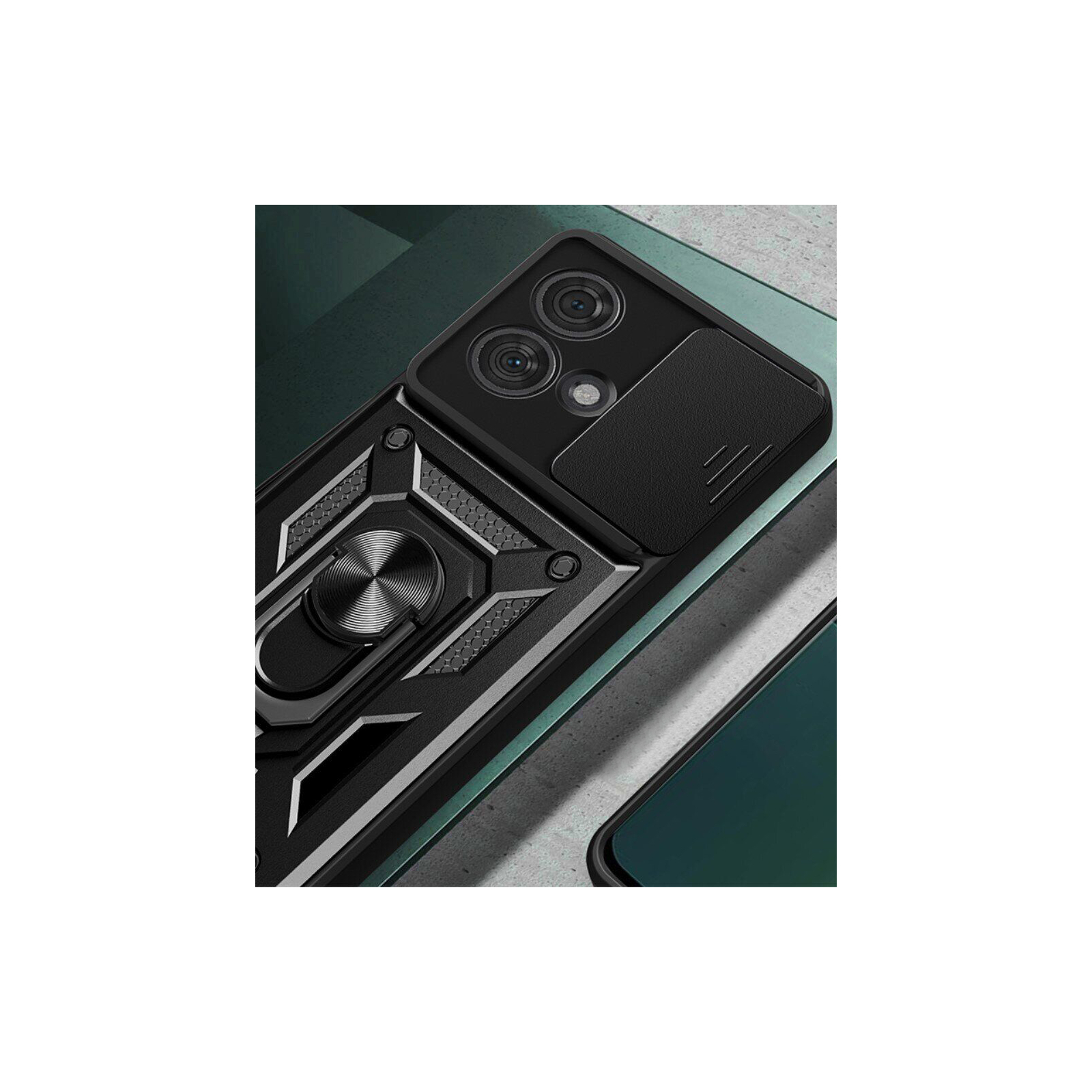 Чохол до мобільного телефона BeCover Military Motorola Edge 40 Neo Black (710677) зображення 4