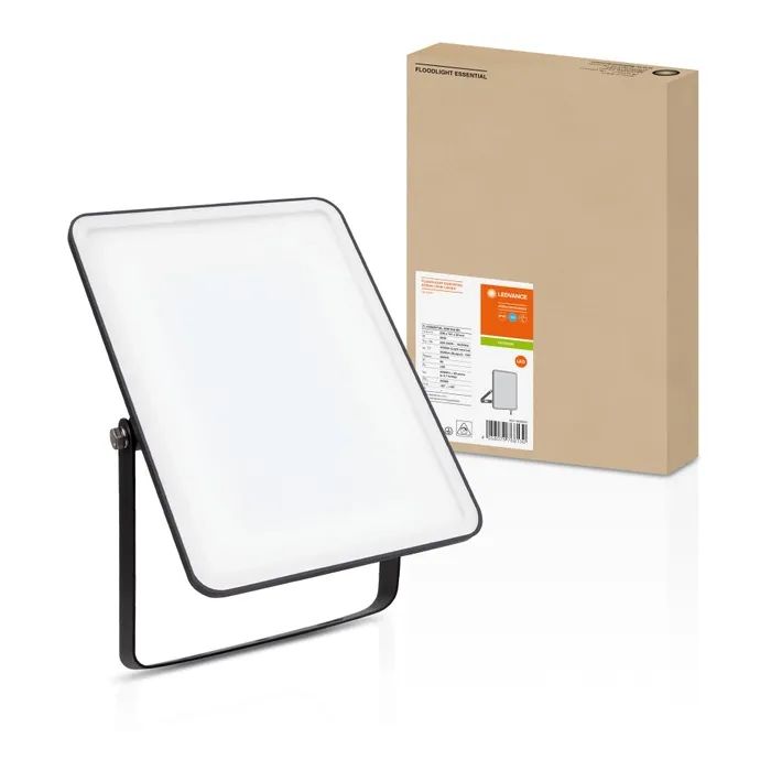 Прожектор LEDVANCE FL ESSENTIAL 50W 840 BK IP65 (4058075768130) изображение 5