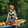 Туристическое полотенце Naturehike CNK2300SS011 швидковисихаючий 100 х 30 помаранчевий (6976023925511) изображение 2