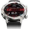 Смарт-годинник iMiki D2 Silver Silicone Strap зображення 2