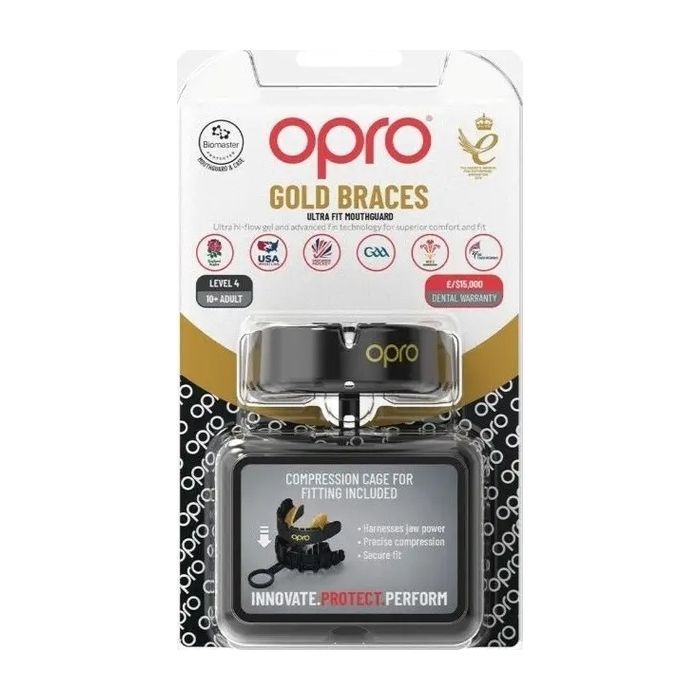 Капа Opro Gold доросла White/Gold 102504005 (Gold_White/Gold) изображение 5