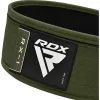 Атлетический пояс RDX RX1 Weight Lifting Belt Army Green XL (WBS-RX1AG-XL) изображение 6