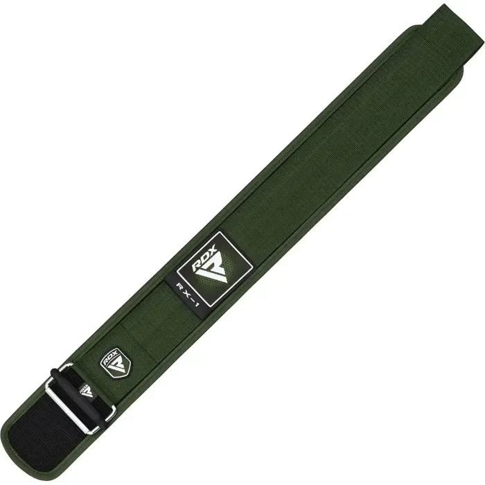 Атлетический пояс RDX RX1 Weight Lifting Belt Army Green XL (WBS-RX1AG-XL) изображение 7