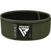 Атлетический пояс RDX RX1 Weight Lifting Belt Army Green XL (WBS-RX1AG-XL)