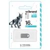 USB флеш накопичувач Wibrand 16GB lynx Silver USB 2.0 (WI2.0/LY16M2S) зображення 2