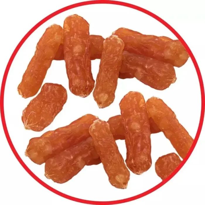 Лакомство для собак LupiPets Колбаски с птицей и творогом 4 см 500 г (S34-500) изображение 2