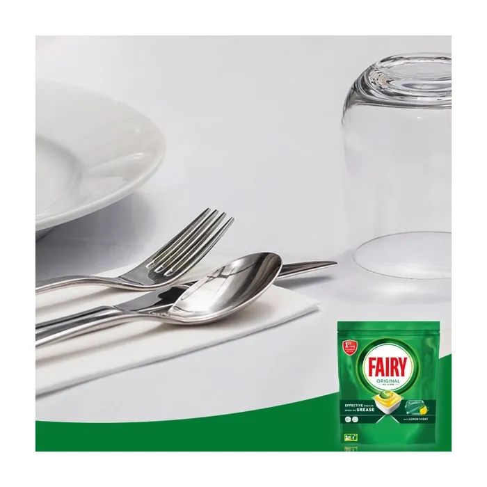 Таблетки для посудомоечных машин Fairy Original All in One Lemon 29 шт. (8006540726891/8700216237314) изображение 3