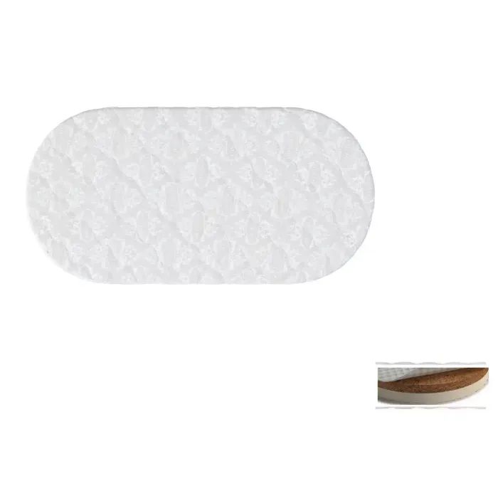 Матрац для дитячого ліжечка Ingvart Smart Bed Oval кокос+латекс, 60х120 см (2100087000004) зображення 2