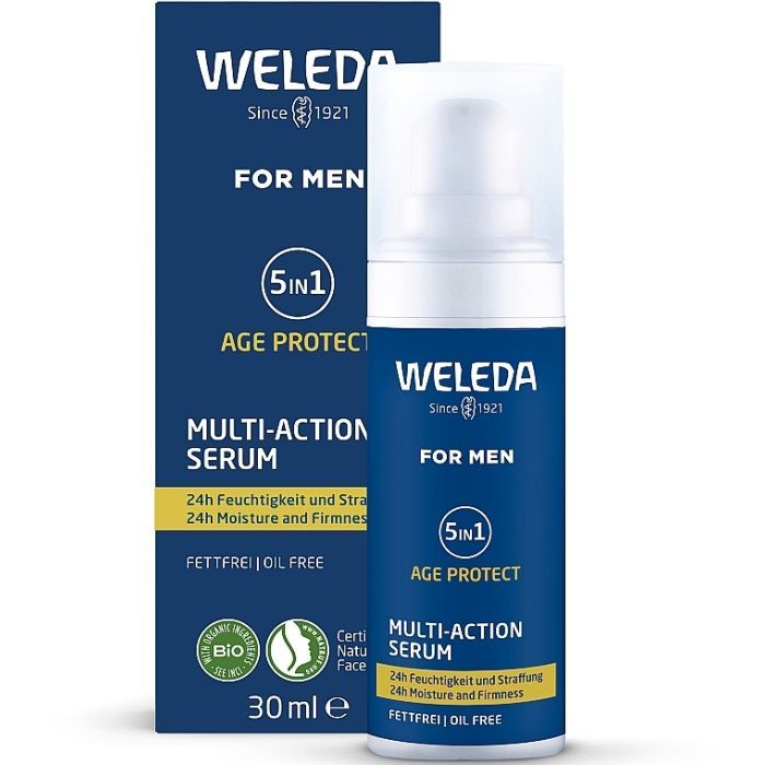 Сироватка для обличчя Weleda For Men 5 в 1 30 мл (4001638589574) зображення 2