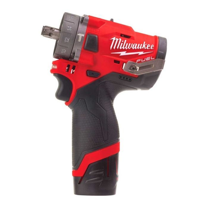 Шуруповерт Milwaukee M12 FPDXKIT-202X, 44Нм, 2x2Ач, 2 насадки, кейс (4933464138) изображение 6