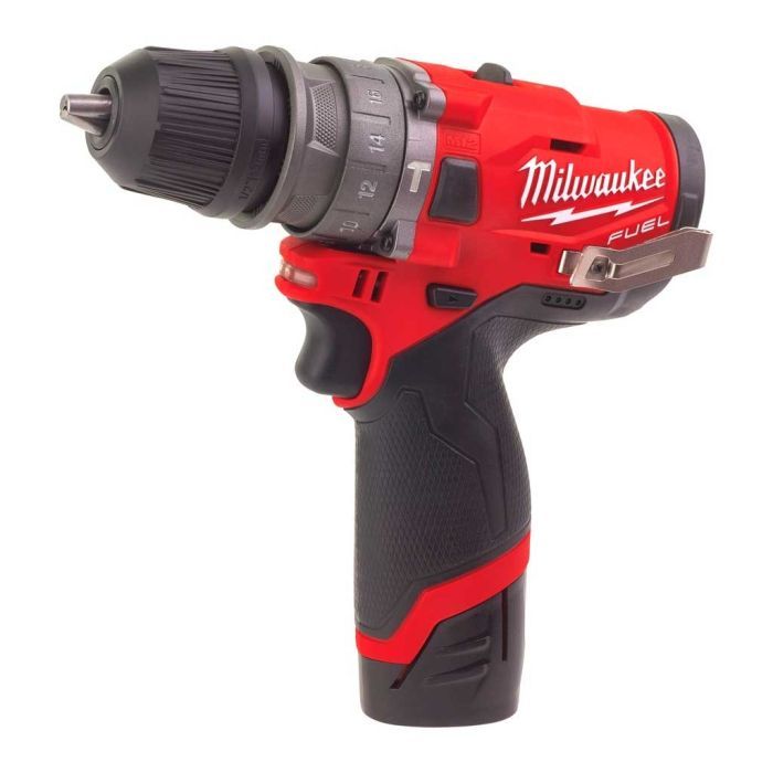 Шуруповерт Milwaukee M12 FPDXKIT-202X, 44Нм, 2x2Ач, 2 насадки, кейс (4933464138) изображение 8