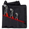 Ключ KNIPEX Cobra, преставний, 3шт в чохлі (00 19 55 S9)