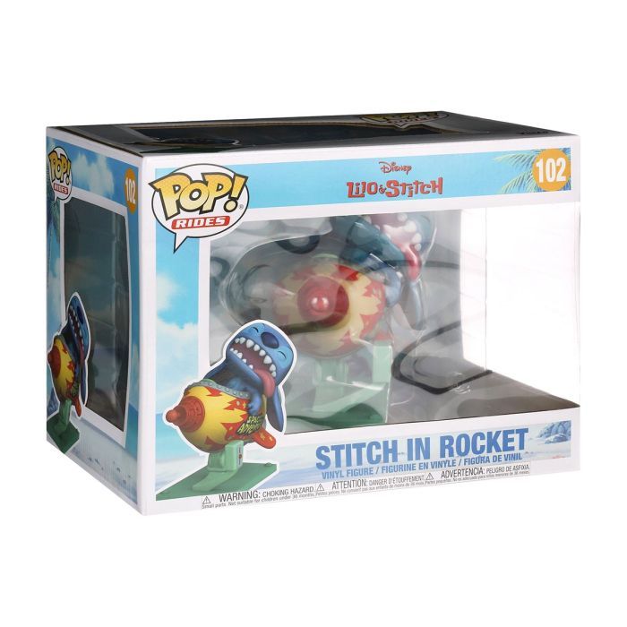 Фигурка для геймеров Funko Pop cерии Лило и Стич - Стич в ракете (55620) изображение 6