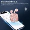 Наушники Promate TransPods Pink (transpods.pink) изображение 3