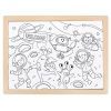 Пазл Hape Пришельцы с раскраской (E1644) изображение 3