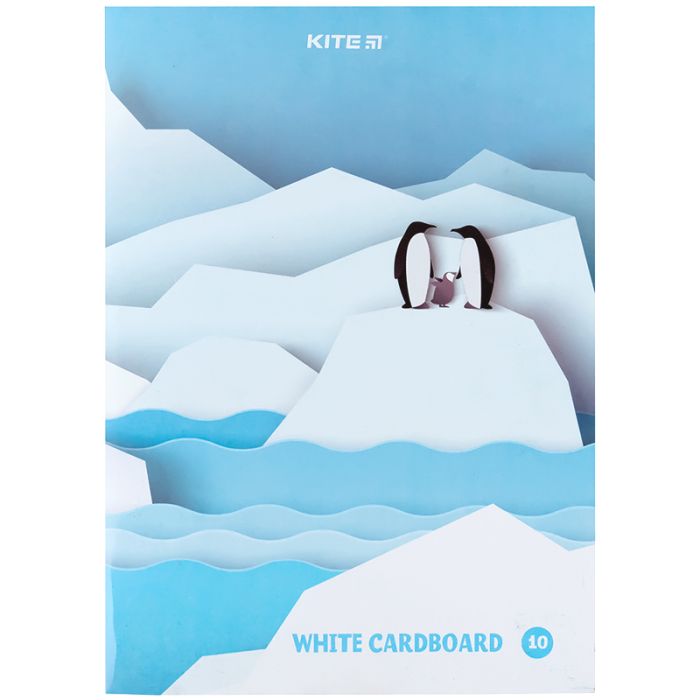Білий картон Kite A4 10 аркушів (K24-1254) зображення 2