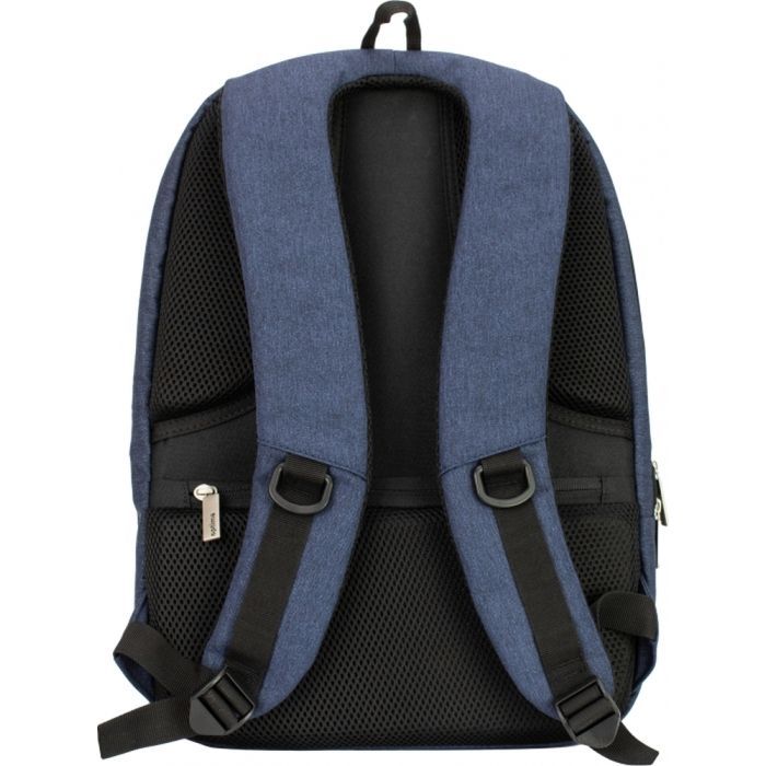 Рюкзак шкільний Optima 17" USB унісекс Синій (O96907-02) зображення 2