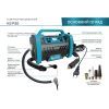 Автомобильный компрессор Konner&Sohnen KS P30, 12В, 120Вт, 150psi, 35л/хв, 1.8кг (KSP30) изображение 6