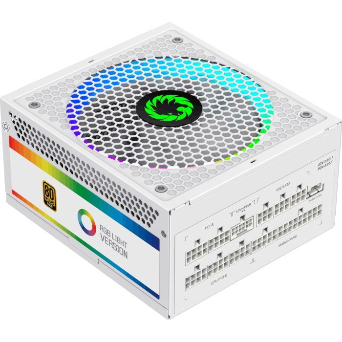 Блок питания Gamemax 850W (RGB 850 PRO WH (ATX3.0/3.1 PCI) изображение 3