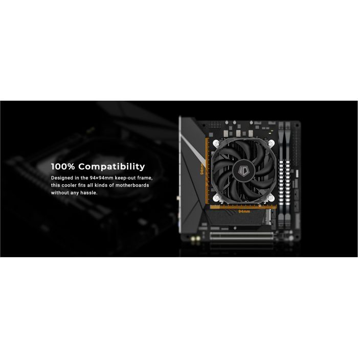 Кулер для процессора ID-Cooling IS-30i Black изображение 10