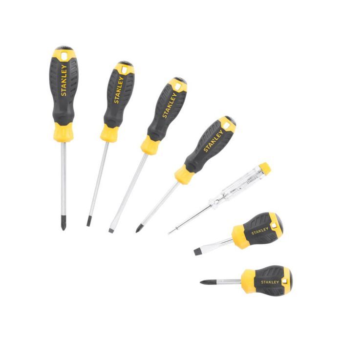 Набор отверток Stanley CushionGrip, 7 шт (STHT16166-0) изображение 2
