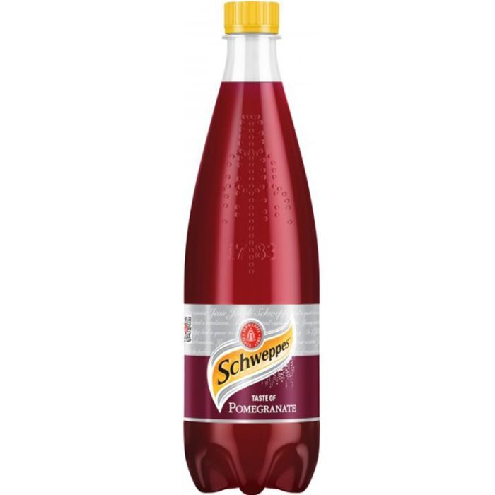Напиток Schweppes Pomegranate Безалкогольный сильногазированный 750 мл (5449000312211)