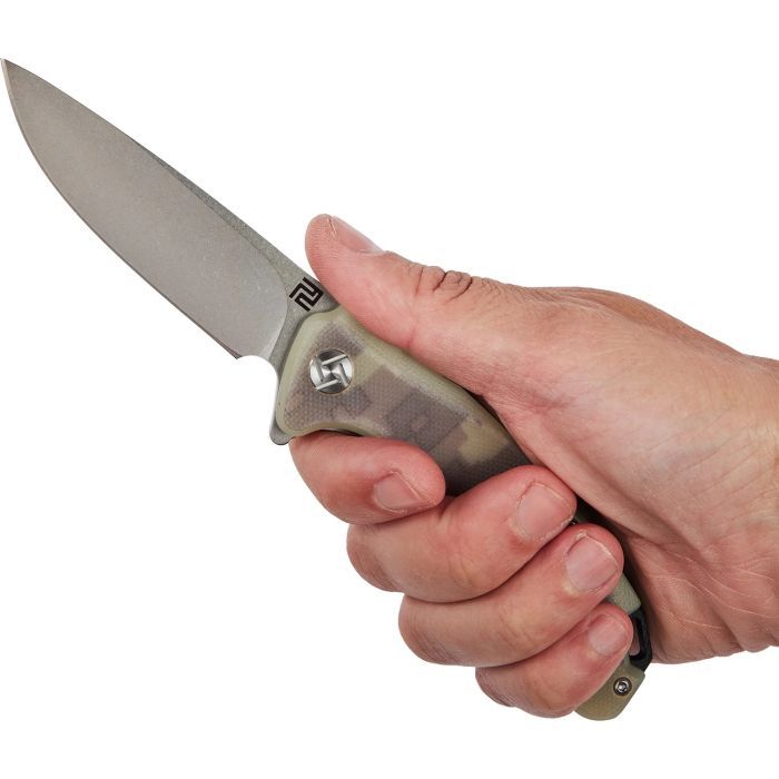Ніж Artisan Tradition Small SW, D2, G10 Flat Orange (1702PS-OEF) зображення 5