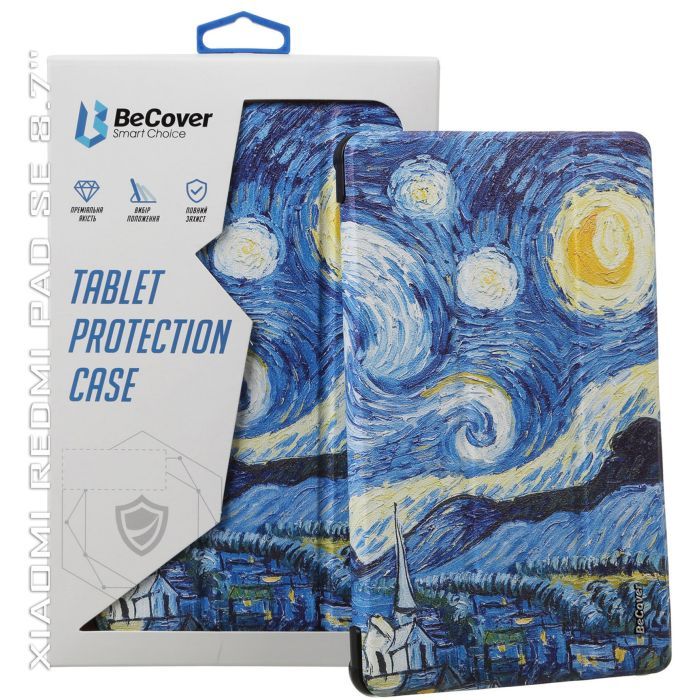 Чехол для планшета BeCover Smart Case Xiaomi Redmi Pad SE 8.7" Night (711915) изображение 7