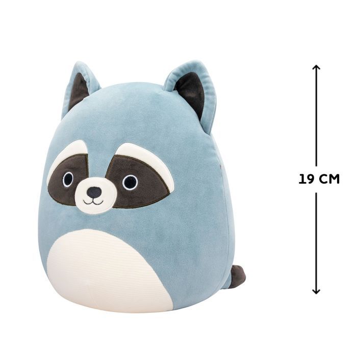 Мягкая игрушка Squishmallows Енот Рокки 19 см (SQCR05407) изображение 2