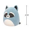 Мягкая игрушка Squishmallows Енот Рокки 19 см (SQCR05407) изображение 2