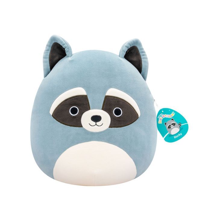 Мягкая игрушка Squishmallows Енот Рокки 19 см (SQCR05407) изображение 7