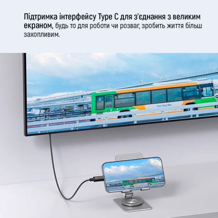Дата кабель USB-C to USB-C 1.0m USB3.2 (20Gbps 4K PD100W) Gen2 5А black ColorWay (CW-CBPDCC062-BK) зображення 10