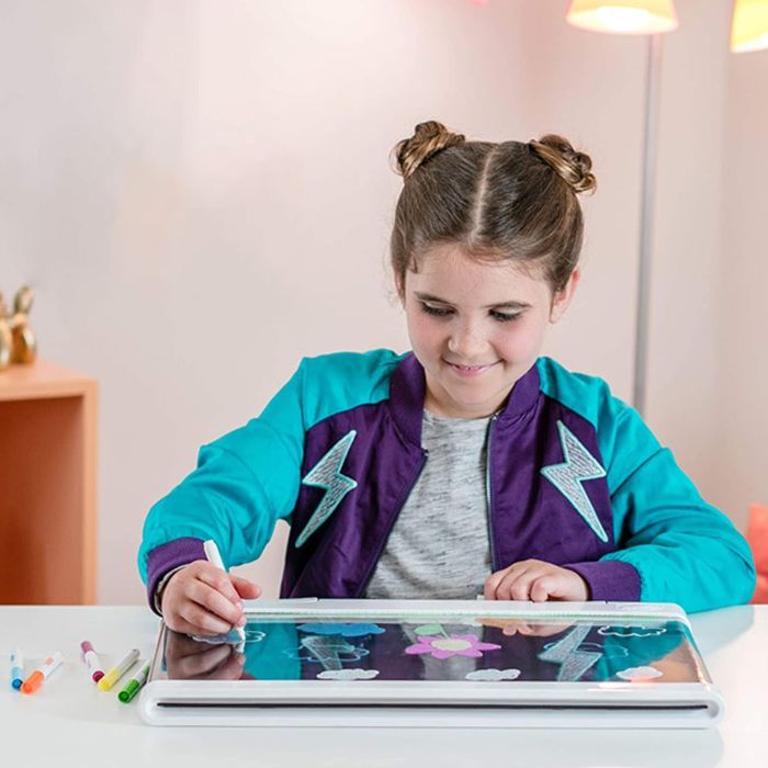 Набір для творчості Crayola Дошка для малювання з підсвічуванням у комплекті з фломастерами (74-7504-M) зображення 3