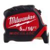 Рулетка Milwaukee Премиум 3 широким полотном 5м(16ft)/33мм, футовая (4932471817)