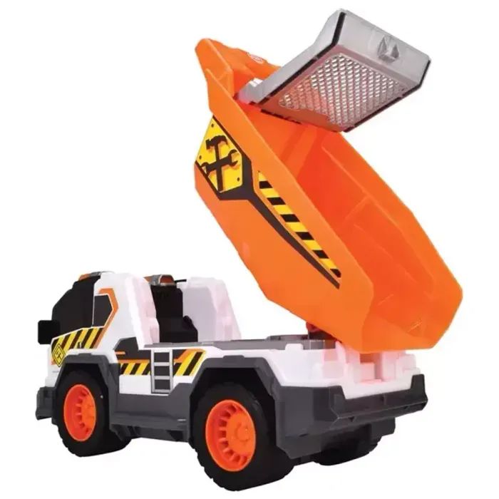 Спецтехніка Dickie Toys Самоскид зі звук. та світл. ефект., 30 см (3306025) зображення 3