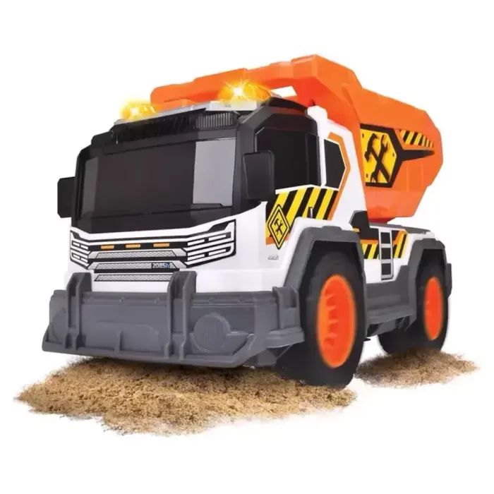 Спецтехніка Dickie Toys Самоскид зі звук. та світл. ефект., 30 см (3306025) зображення 4
