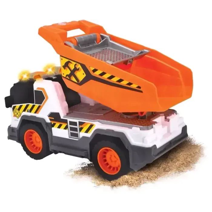 Спецтехніка Dickie Toys Самоскид зі звук. та світл. ефект., 30 см (3306025) зображення 5