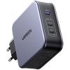 Зарядное устройство Ugreen 3xUSB 140W (2хUSB-C+USB-A) Gan CD289 with C to C Cable 1.5m (90549) изображение 2