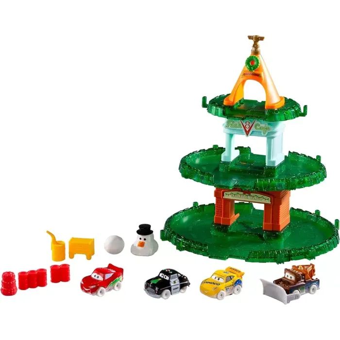 Игровой набор Cars Адвент-календарь с минигонщиками Disney Тачки (HXT34) изображение 2
